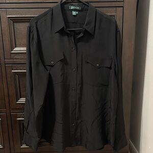 Lauren Ralph Lauren Black Blouse